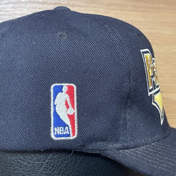 Vintage Indiana Pacers Starter Fitted Wool Hat Cap RARE Size 7 - 7 3/4 - Picture 11 of 16